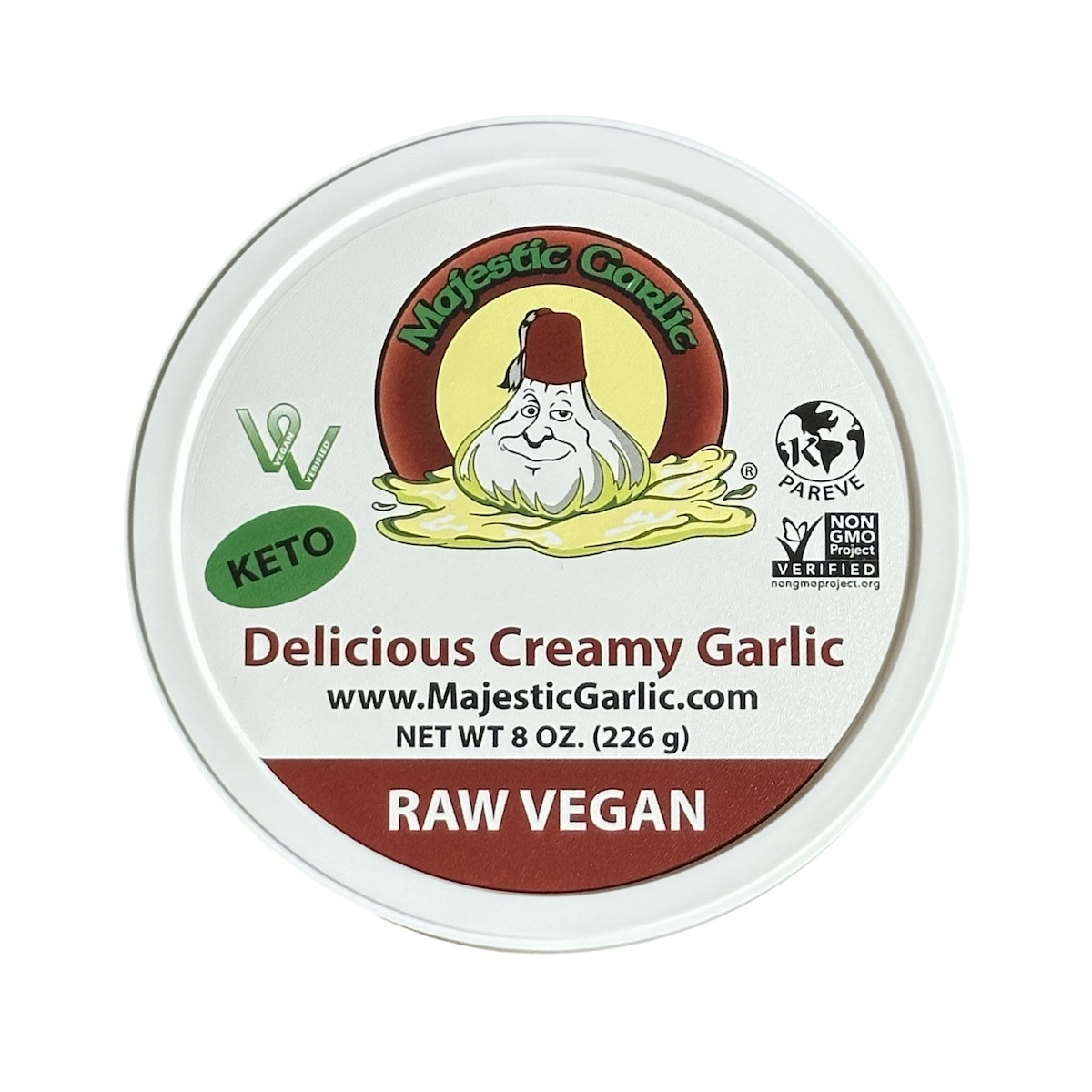 Raw Garlic Spread